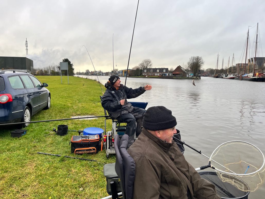 De 2e witvis-winterwedstrijd is gevist
