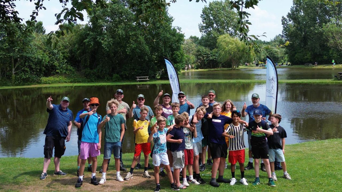 Jeugdvisdag bij Outdoorpark Friesland, een groot succes!