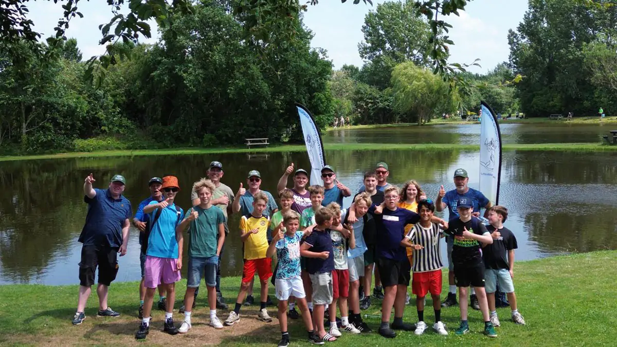 Jeugdvisdag bij Outdoorpark Friesland, een groot succes!