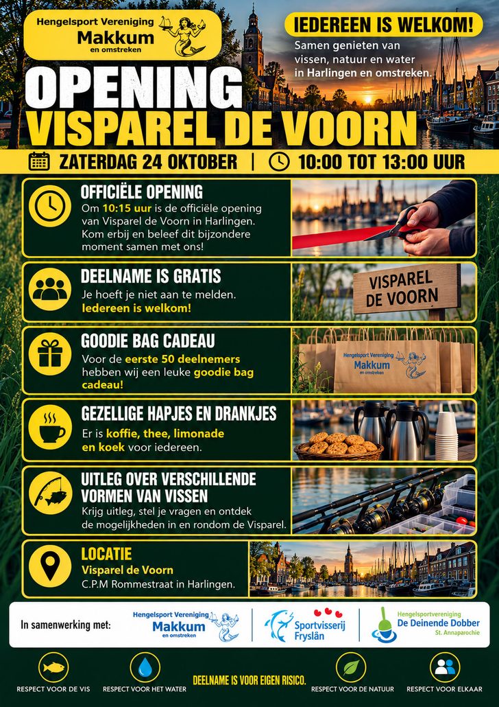 Opening Visparel De Voorn