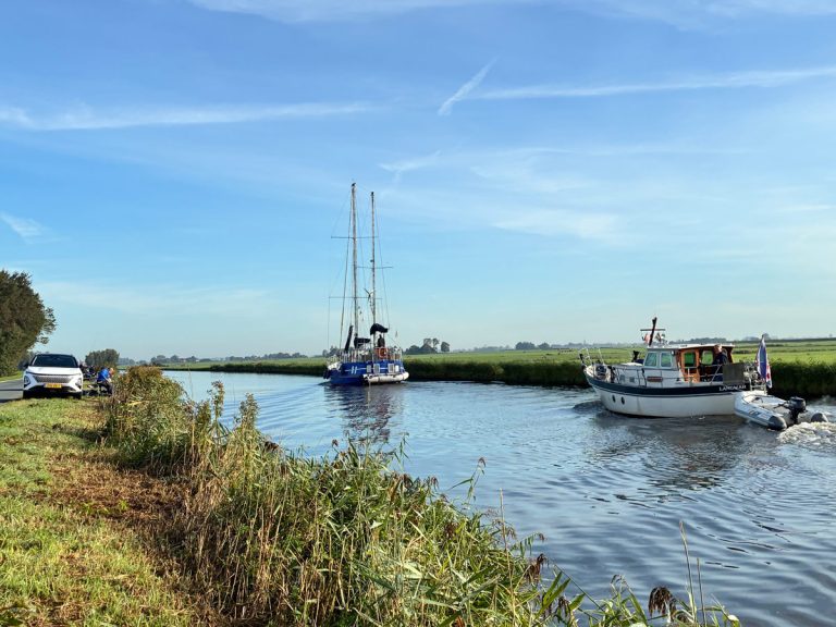 Jaarlijkse open gescheiden koppelwedstrijd aan de Workumertrekvaart